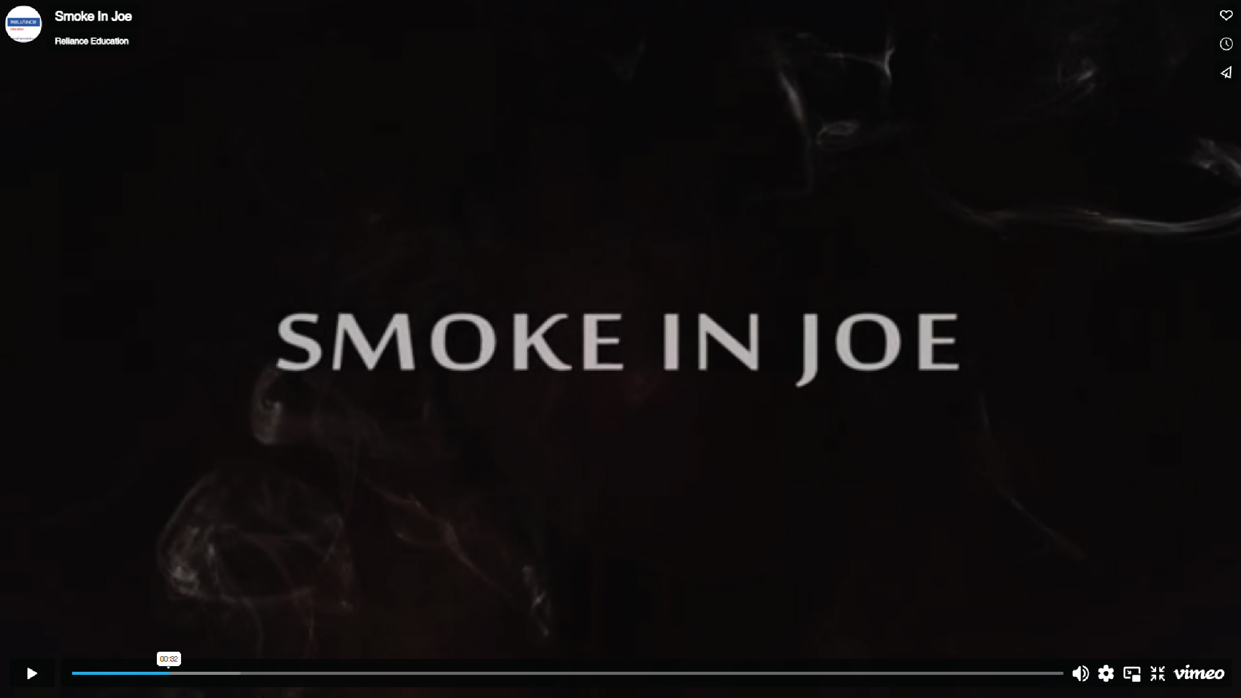 Reliance Animation Academy Moradabad - Smoke in joe